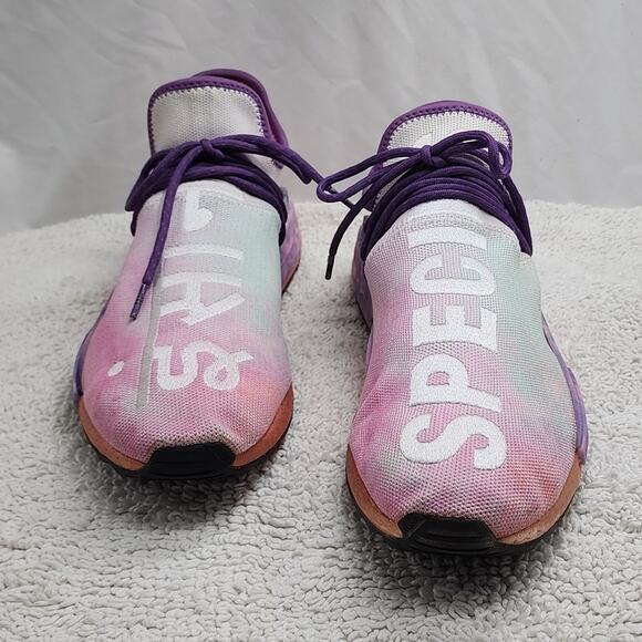 PHARRELL x ADIDAS HUMAN RACE NMD FESTIVAL PINK ROSEGOLD MENS 11.5 CUSTOMIZED - Picture 3 of 16